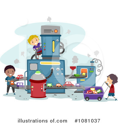 Royalty-Free (RF) Factory Clipart Illustration by BNP Design Studio - Stock Sample #1081037