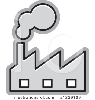 Factory Clipart #1239109 by Lal Perera