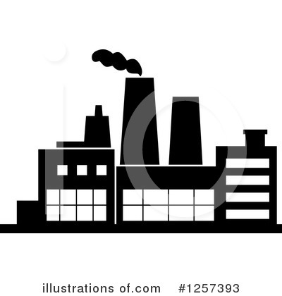 Royalty-Free (RF) Factory Clipart Illustration by Vector Tradition SM - Stock Sample #1257393