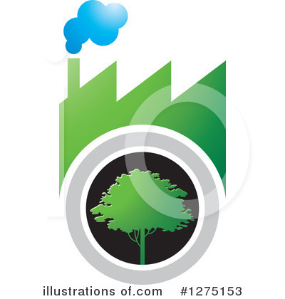 Royalty-Free (RF) Factory Clipart Illustration by Lal Perera - Stock Sample #1275153