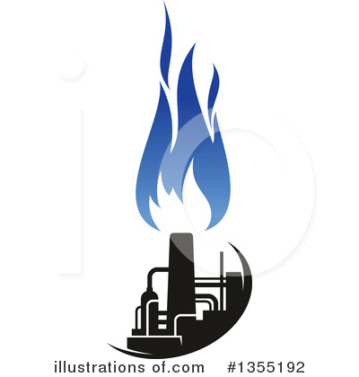 Natural Gas Clipart #1355192 by Vector Tradition SM