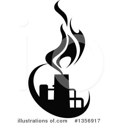 Royalty-Free (RF) Factory Clipart Illustration by Vector Tradition SM - Stock Sample #1356917