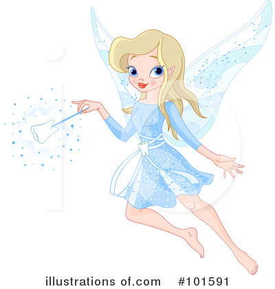 Royalty-Free (RF) Fairy Clipart Illustration by Pushkin - Stock Sample #101591