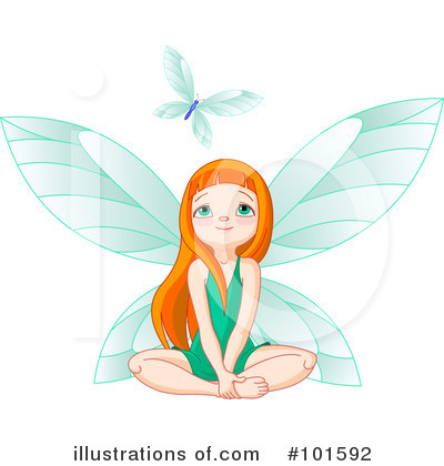 Royalty-Free (RF) Fairy Clipart Illustration by Pushkin - Stock Sample #101592