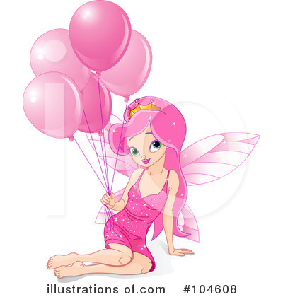 Royalty-Free (RF) Fairy Clipart Illustration by Pushkin - Stock Sample #104608