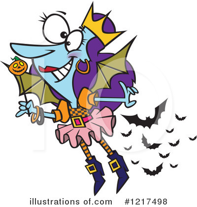 Royalty-Free (RF) Fairy Clipart Illustration by toonaday - Stock Sample #1217498