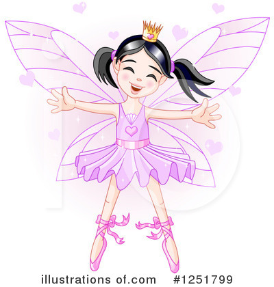 Ballerina Fairy Clipart #1251799 by Pushkin