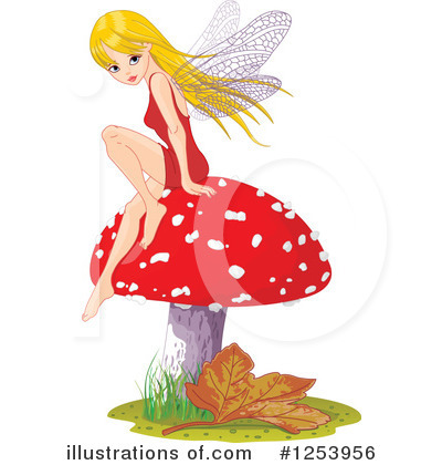 Royalty-Free (RF) Fairy Clipart Illustration by Pushkin - Stock Sample #1253956
