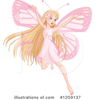 Royalty-Free (RF) Fairy Clipart Illustration by Pushkin - Stock Sample #1259137