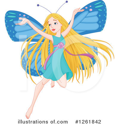 Royalty-Free (RF) Fairy Clipart Illustration by Pushkin - Stock Sample #1261842