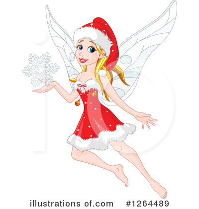 Royalty-Free (RF) Fairy Clipart Illustration by Pushkin - Stock Sample #1264489