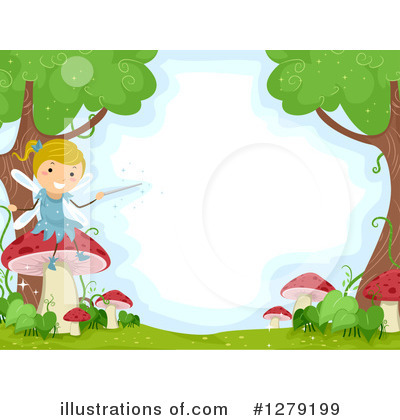Royalty-Free (RF) Fairy Clipart Illustration by BNP Design Studio - Stock Sample #1279199