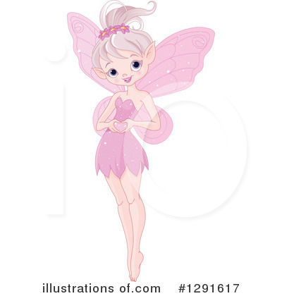 Royalty-Free (RF) Fairy Clipart Illustration by Pushkin - Stock Sample #1291617