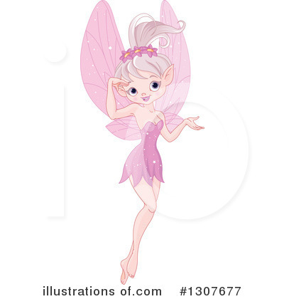 Royalty-Free (RF) Fairy Clipart Illustration by Pushkin - Stock Sample #1307677