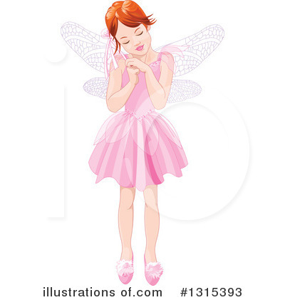 Royalty-Free (RF) Fairy Clipart Illustration by Pushkin - Stock Sample #1315393