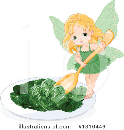 Royalty-Free (RF) Fairy Clipart Illustration by Pushkin - Stock Sample #1316446