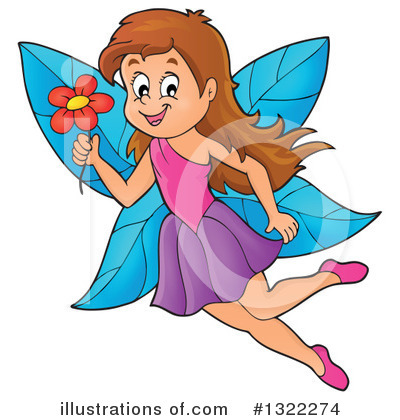 Royalty-Free (RF) Fairy Clipart Illustration by visekart - Stock Sample #1322274