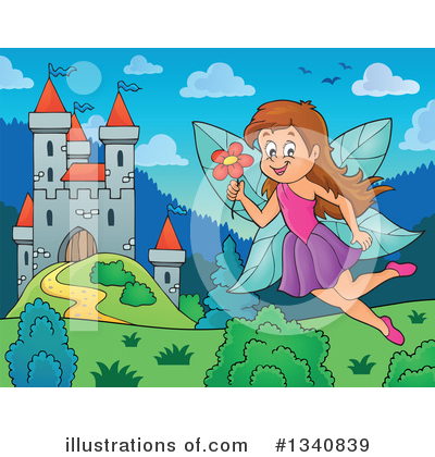 Royalty-Free (RF) Fairy Clipart Illustration by visekart - Stock Sample #1340839