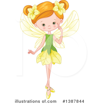 Royalty-Free (RF) Fairy Clipart Illustration by Pushkin - Stock Sample #1387844