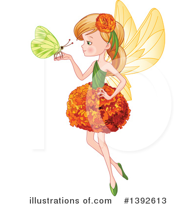 Royalty-Free (RF) Fairy Clipart Illustration by Pushkin - Stock Sample #1392613