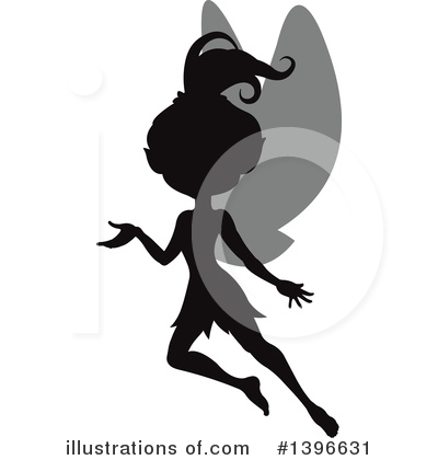 Royalty-Free (RF) Fairy Clipart Illustration by Pushkin - Stock Sample #1396631
