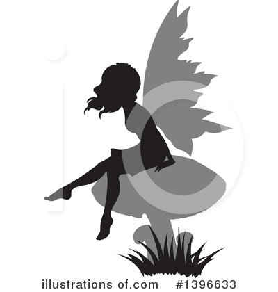 Royalty-Free (RF) Fairy Clipart Illustration by Pushkin - Stock Sample #1396633