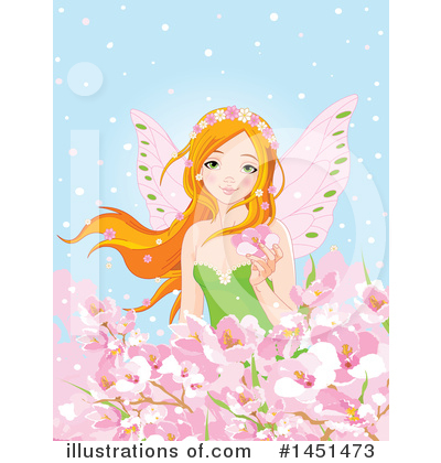 Royalty-Free (RF) Fairy Clipart Illustration by Pushkin - Stock Sample #1451473