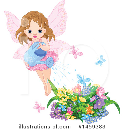 Royalty-Free (RF) Fairy Clipart Illustration by Pushkin - Stock Sample #1459383