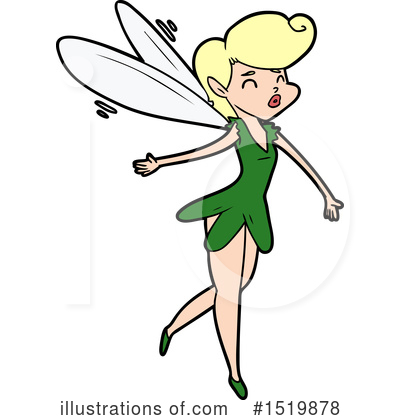 Royalty-Free (RF) Fairy Clipart Illustration by lineartestpilot - Stock Sample #1519878