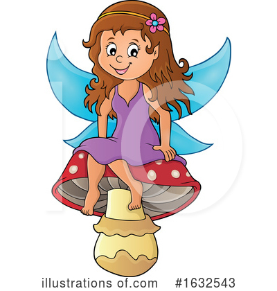 Royalty-Free (RF) Fairy Clipart Illustration by visekart - Stock Sample #1632543