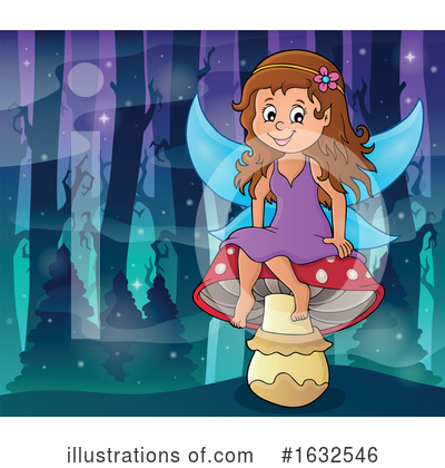 Royalty-Free (RF) Fairy Clipart Illustration by visekart - Stock Sample #1632546