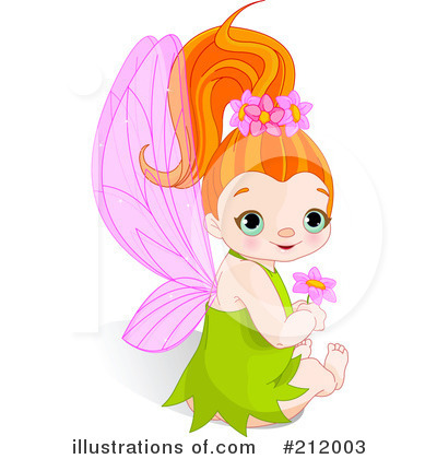 Royalty-Free (RF) Fairy Clipart Illustration by Pushkin - Stock Sample #212003