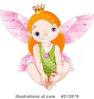 Royalty-Free (RF) Fairy Clipart Illustration by Pushkin - Stock Sample #213878