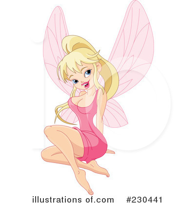 Royalty-Free (RF) Fairy Clipart Illustration by Pushkin - Stock Sample #230441