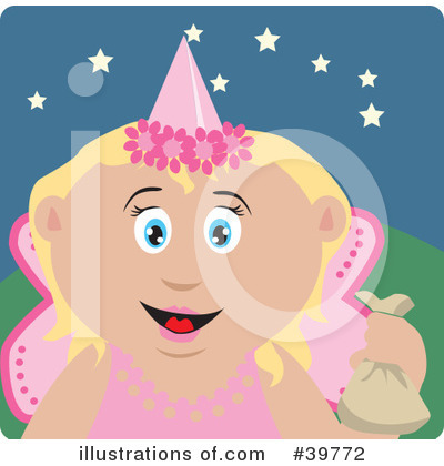 Royalty-Free (RF) Fairy Clipart Illustration by Dennis Holmes Designs - Stock Sample #39772