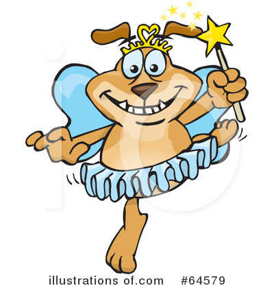 Royalty-Free (RF) Fairy Clipart Illustration by Dennis Holmes Designs - Stock Sample #64579