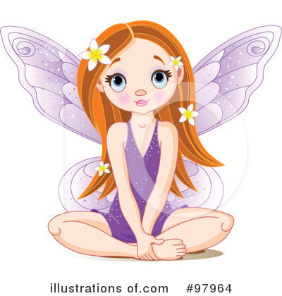 Royalty-Free (RF) Fairy Clipart Illustration by Pushkin - Stock Sample #97964