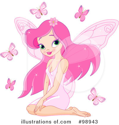Royalty-Free (RF) Fairy Clipart Illustration by Pushkin - Stock Sample #98943