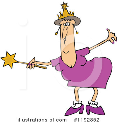 Royalty-Free (RF) Fairy Godmother Clipart Illustration by djart - Stock Sample #1192852