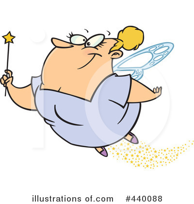Royalty-Free (RF) Fairy Godmother Clipart Illustration by toonaday - Stock Sample #440088