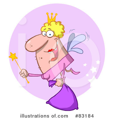 Royalty-Free (RF) Fairy Godmother Clipart Illustration by Hit Toon - Stock Sample #83184