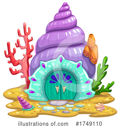 Royalty-Free (RF) Fairy House Clipart Illustration by Vector Tradition SM - Stock Sample #1749110