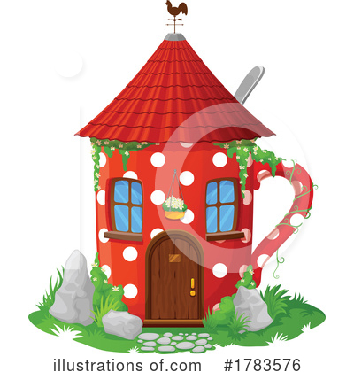 Royalty-Free (RF) Fairy House Clipart Illustration by Vector Tradition SM - Stock Sample #1783576