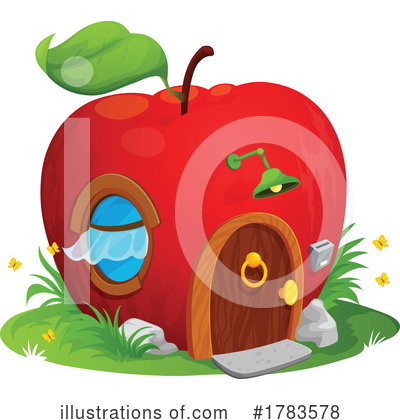 Royalty-Free (RF) Fairy House Clipart Illustration by Vector Tradition SM - Stock Sample #1783578