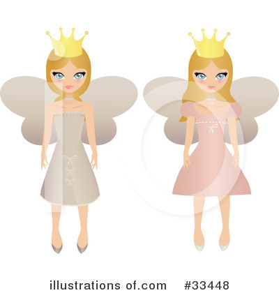 Fairy Princess Clipart #33448 by Melisende Vector