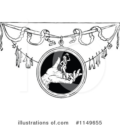 Royalty-Free (RF) Fairy Tale Clipart Illustration by Prawny Vintage - Stock Sample #1149655