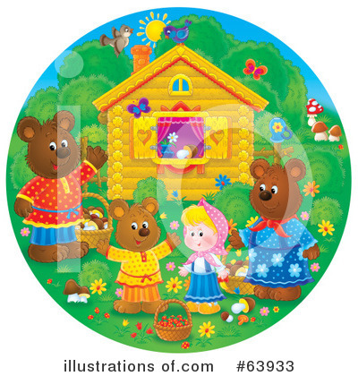 Goldilocks Clipart #63933 by Alex Bannykh