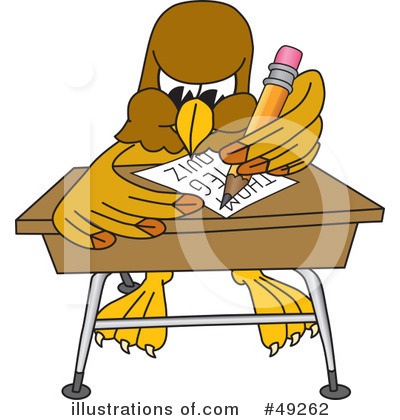 Royalty-Free (RF) Falcon Character Clipart Illustration by Mascot Junction - Stock Sample #49262