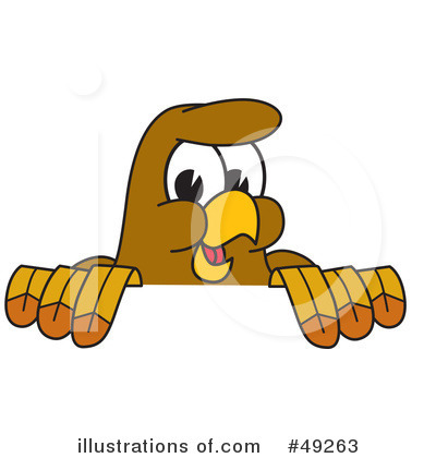 Royalty-Free (RF) Falcon Character Clipart Illustration by Mascot Junction - Stock Sample #49263
