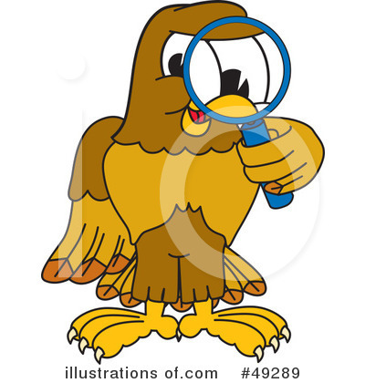 Royalty-Free (RF) Falcon Character Clipart Illustration by Mascot Junction - Stock Sample #49289